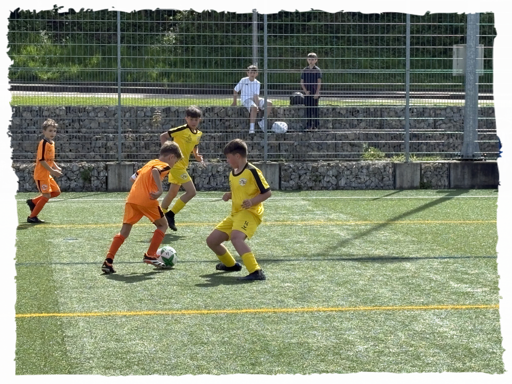 Herbstliches Fussballcamp mit Kindern